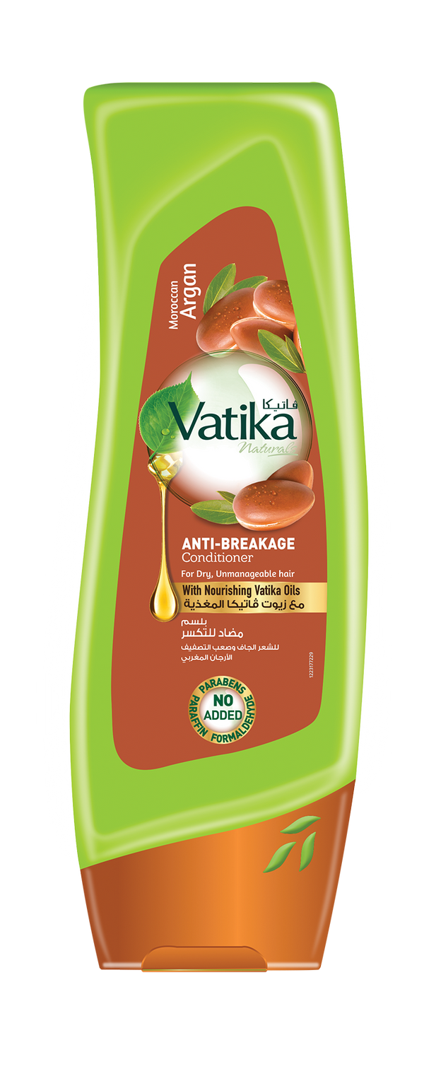 Vatika Naturals Moroccan Argan Conditioner Liquid Anti-Breakage 400 ml