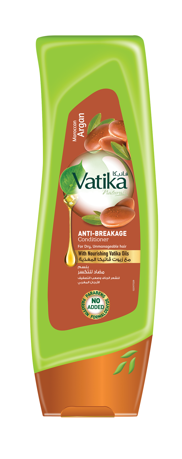 Vatika Naturals Moroccan Argan Conditioner Liquid Anti-Breakage 400 ml