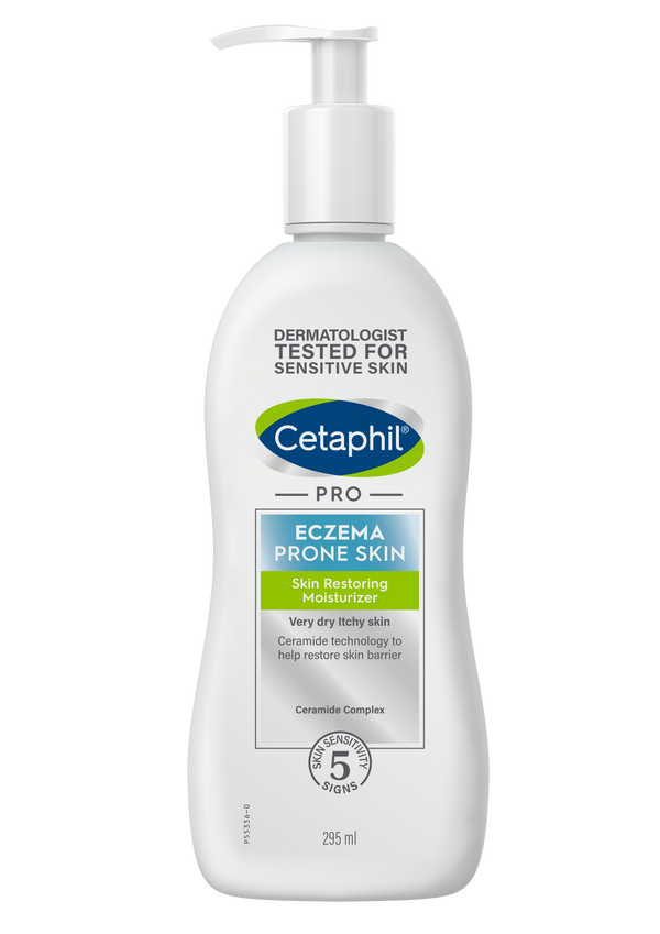 Cetaphil Restoraderm Body Moisturizer Lotion Ceramide Filaggrin Technology 295 ml