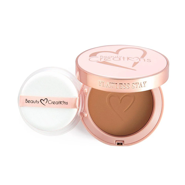 Beauty Creations Flawless Stay Powder Foundation Matte Shine Control FSP13