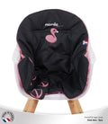Nania Paulette Evolutionary High Chair Reversible Cushion Flamingo 2-in-1