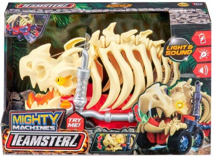 Teamsterz Mighty Machines Light & Sound Triceratops Rib Cage Ripper Toy