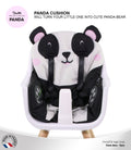 Nania Paulette Panda 2-in-1 Evolutionary High Chair with Reversible Cushion and Adjustable Tray