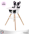 Nania Paulette Panda 2-in-1 Evolutionary High Chair with Reversible Cushion and Adjustable Tray