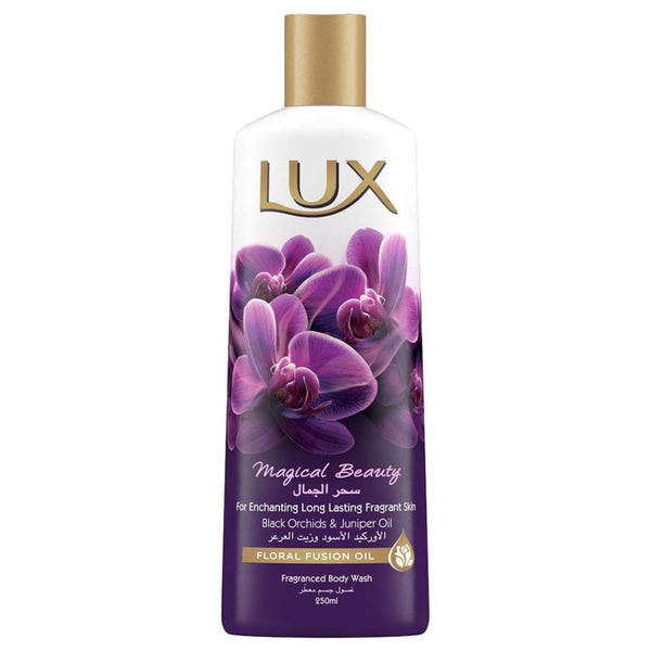 LUX Magical Beauty Body Wash Floral Scent Black Orchid & Juniper Oil 250ml