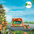 Vatika Naturals Moroccan Argan Hair Cream Nourishing Smooth Finish 140 ml