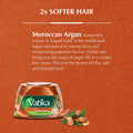 Vatika Naturals Moroccan Argan Hair Cream Nourishing Smooth Finish 140 ml