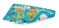 Hape World Observation Puzzle and Board Game, 100 Pieces, World Map