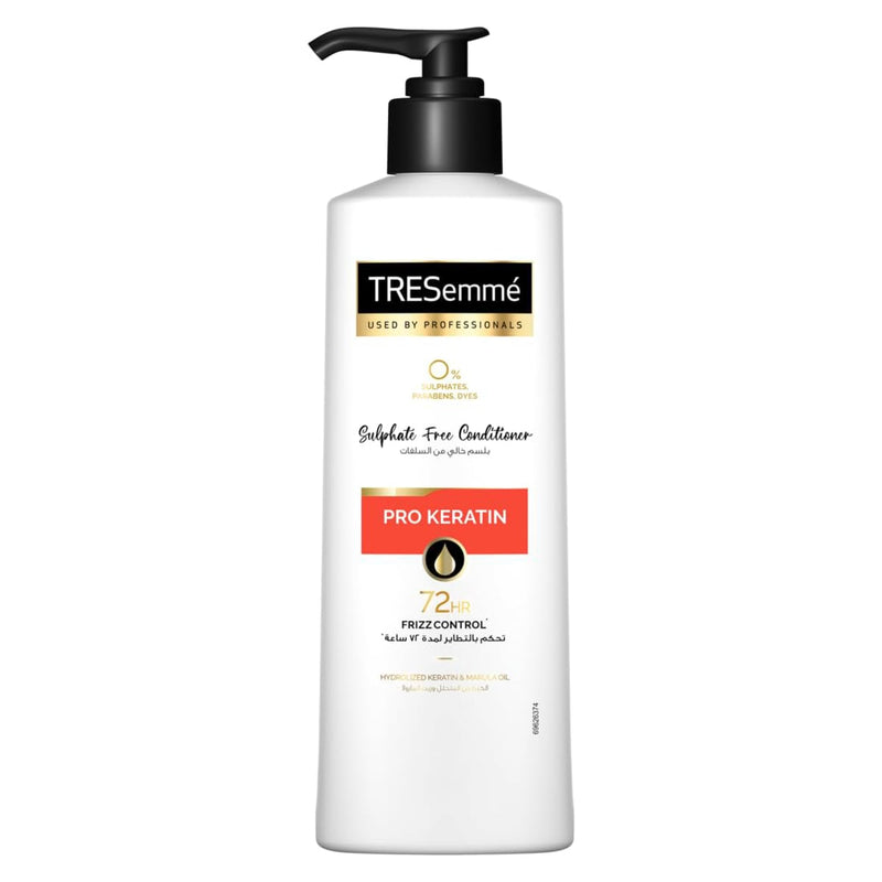 TRESemme Pro Keratin Conditioner Sulfate-Free Hydrolyzed Keratin Marula Oil 250 ml