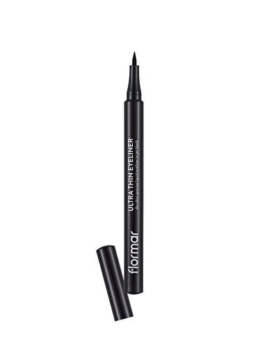 Flormar Ultra Thin Liquid Eyeliner Quick-Drying Water-Resistant Black