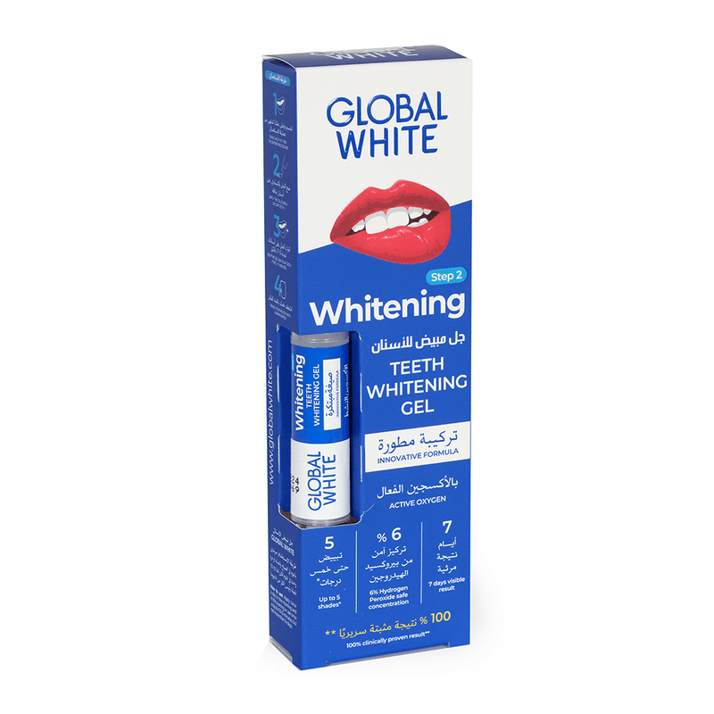 Global Teeth Brightening Gel, Stain-Removing Formula