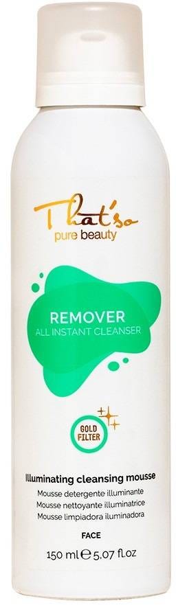 THAT'SO Pure Beauty Remover All Instant Cleansing Mousse Aloe Calendula Betaine 150 ml