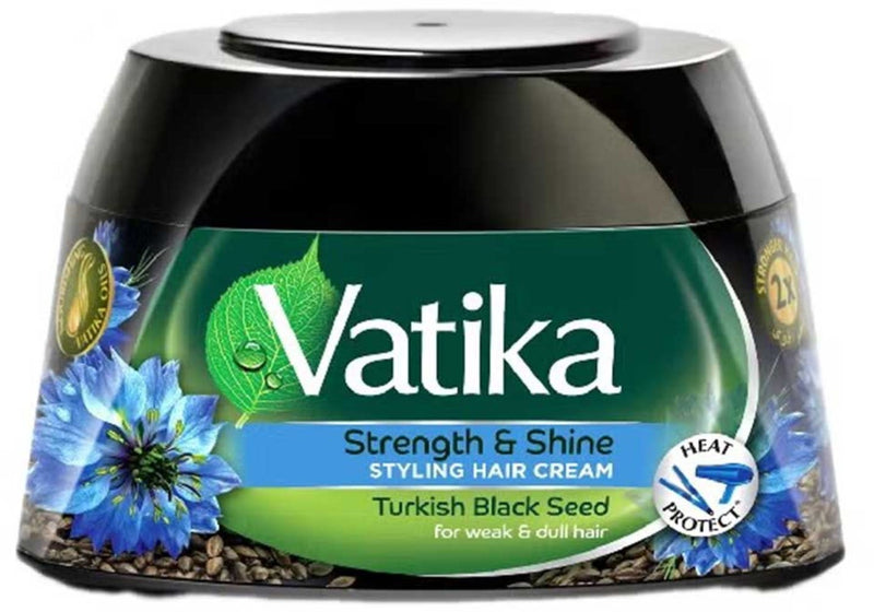 Vatika Hair Cream Black Seed Silicone-Free Formula 210 ml