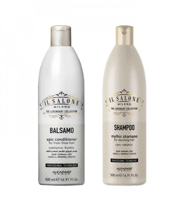El Salon Milano Protein Straightening Shampoo and Conditioner Set, Smoothing Hair Care