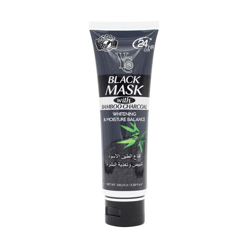 YC Bamboo Charcoal Whitening Blackhead Remover Face Mask 100ml