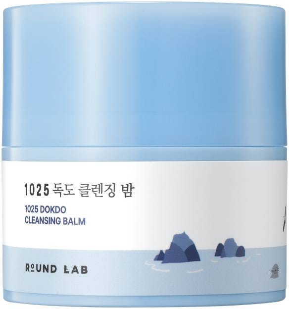 Round Lab 1025 Dokdo Cleansing Balm, Balm-to-Milk Makeup Remover with Sea Water and Plant Oils, 50 ml