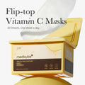 Medicube Deep Vita C Daily Quick Face Masks, Liquid Formula, 30 Pieces