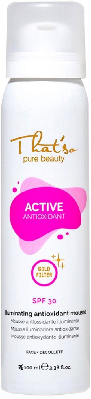 THAT'SO Pure Beauty Active Antioxidant SPF 30 Mousse, 100 ml