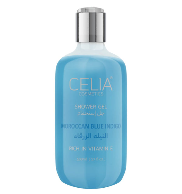 Celia Moroccan Indigo Shower Gel Refreshing Fragrance 500ml