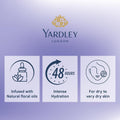 Yardley London English Lavender Moisturizing Body Lotion Shea Butter Hyaluronic Acid 400 ml