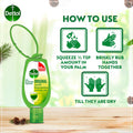 Dettol Original Hand Sanitizer Gel, Rinse-Free Non-Sticky Formula, 50 ml