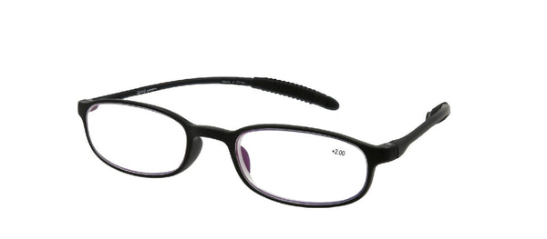 Kool Ready Reading Glasses +2 Diopter Compact Case