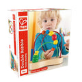 Hape Double Bubble Wooden Bead Maze Toy with Suction Cups