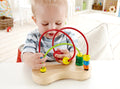 Hape Double Bubble Wooden Bead Maze Toy with Suction Cups