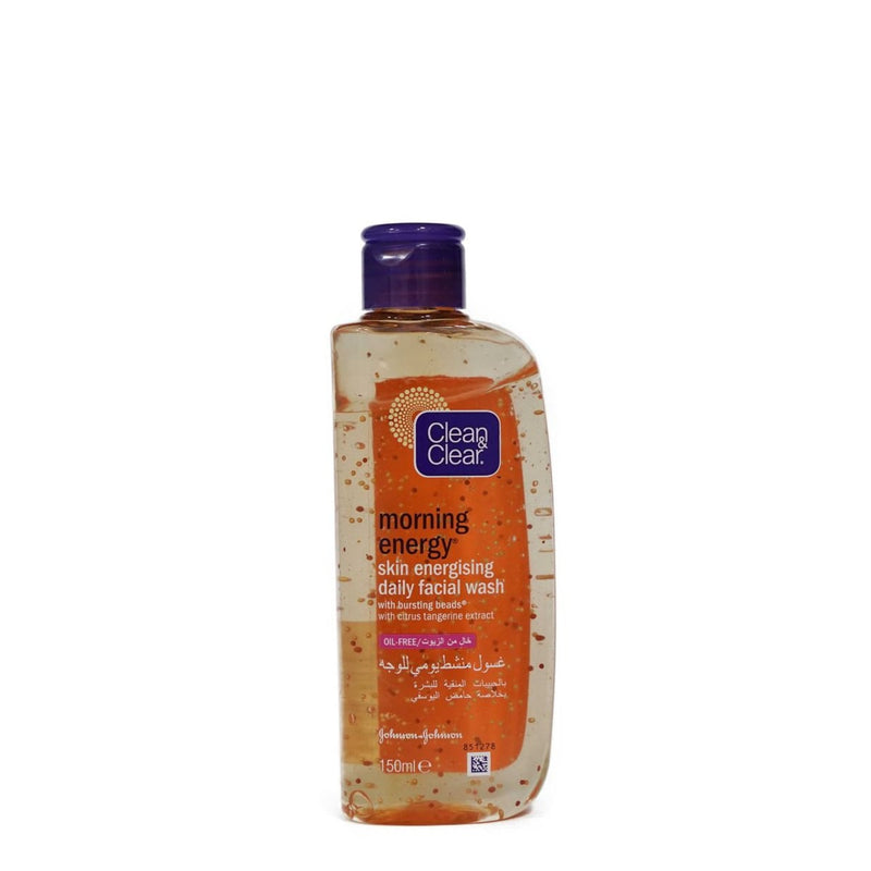 Clean & Clear Morning Energy Facial Wash Citrus Tangerine Extract Oil-Free Formula