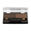 Rimmel Brow This Way Eyebrow Sculpting Kit Powder and Wax Dark Brown