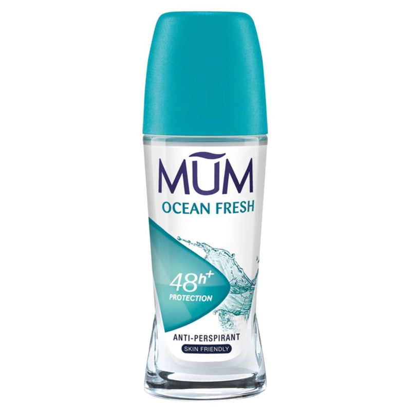 MUM Ocean Fresh Roll-On Deodorant Unperfumed Alcohol-Free For Men & Women