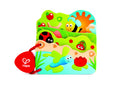 Hape Baby's Bug Book Wooden Baby Book, Chew-Safe Bug Illustrations