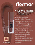 Flormar Kiss Me More Lip Tattoo Liquid Lipstick Long-Lasting Brown 09