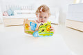 Hape Baby's Wild Animal Book Wooden Baby Book