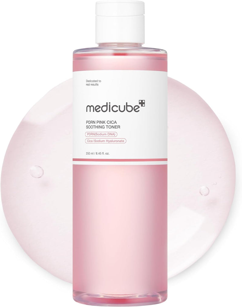 Medicube PDRN Pink Cica Soothing Toner Liquid Sensitive Skin 250 ml