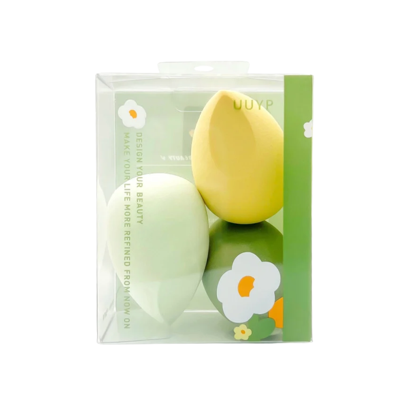 Yoyo YB Makeup Sponge Set, Assorted Sponges, Wet or Dry Application, GNR-1947