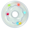 Hape Mr. Frog Wooden Educational Stacking Rings Toy, Colorful Rings, Rattle and Clapper, 12M+