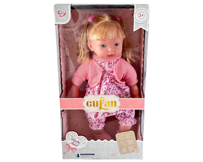 Xin Yan 16 Soft Body Doll, Floral Outfit, Cardigan