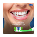 Oral-B Complete 5 Way Clean Manual Toothbrush Medium 2 Pack with PowerTip Bristles
