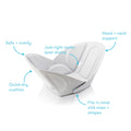 Frida Baby Soft Sink Baby Bath Foldable Quick-Dry Infant Bather