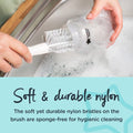 Tommee Tippee Closer to Nature Bottle and Teat Brush Nylon Bristles