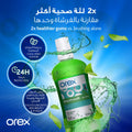 Orex Mild Mint Mouthwash Alcohol-Free Fluoride Formula 500 ml