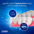 Orex Mild Mint Mouthwash Alcohol-Free Fluoride Formula 500 ml