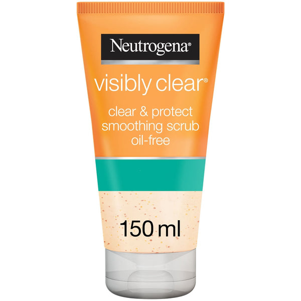 Neutrogena Visibly Clear Spot Proofing Smoothing Face Scrub Salicylic Acid Oil-Free 150 ml