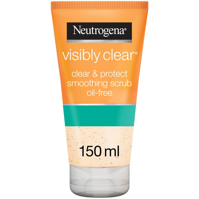 Neutrogena Visibly Clear Spot Proofing Smoothing Face Scrub Salicylic Acid Oil-Free 150 ml