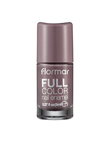 Flormar Full Color Nail Polish FC74 Liquid Gray Finish