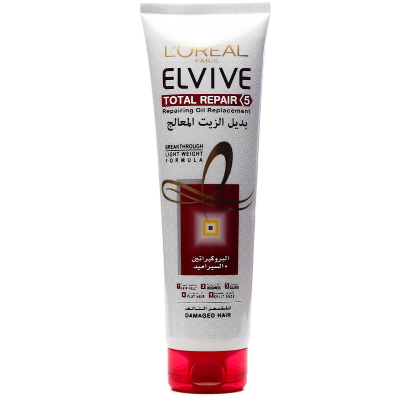 L'Oreal Paris Elvive Oil Replacement Total Repair Cream Protein Ceramide 300 ml