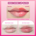 Townley Barbie Plant-Based Lip Gloss Set, Moisturizing Glossy Finish, Assorted Flavors, 12-Piece