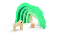 Hape Arctic Polar Bear Stacking Blocks Learning Toy for Kids Ages 2+