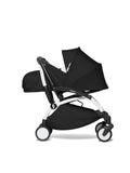Stokke YOYO Newborn Stroller Color Pack, Canopy and Seat Pad, Black, From Birth